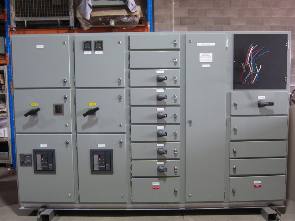 Custom designed electrical switchboard in Brisbane